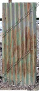 metal rusted corrugated plates 0007